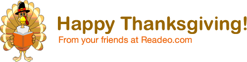 Read Thanksgiving Books Online with Readeo