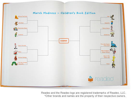 Readeo Children's Book March Madness Bracket